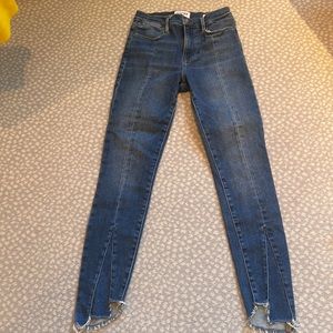 Frame seamed Lehigh skinny